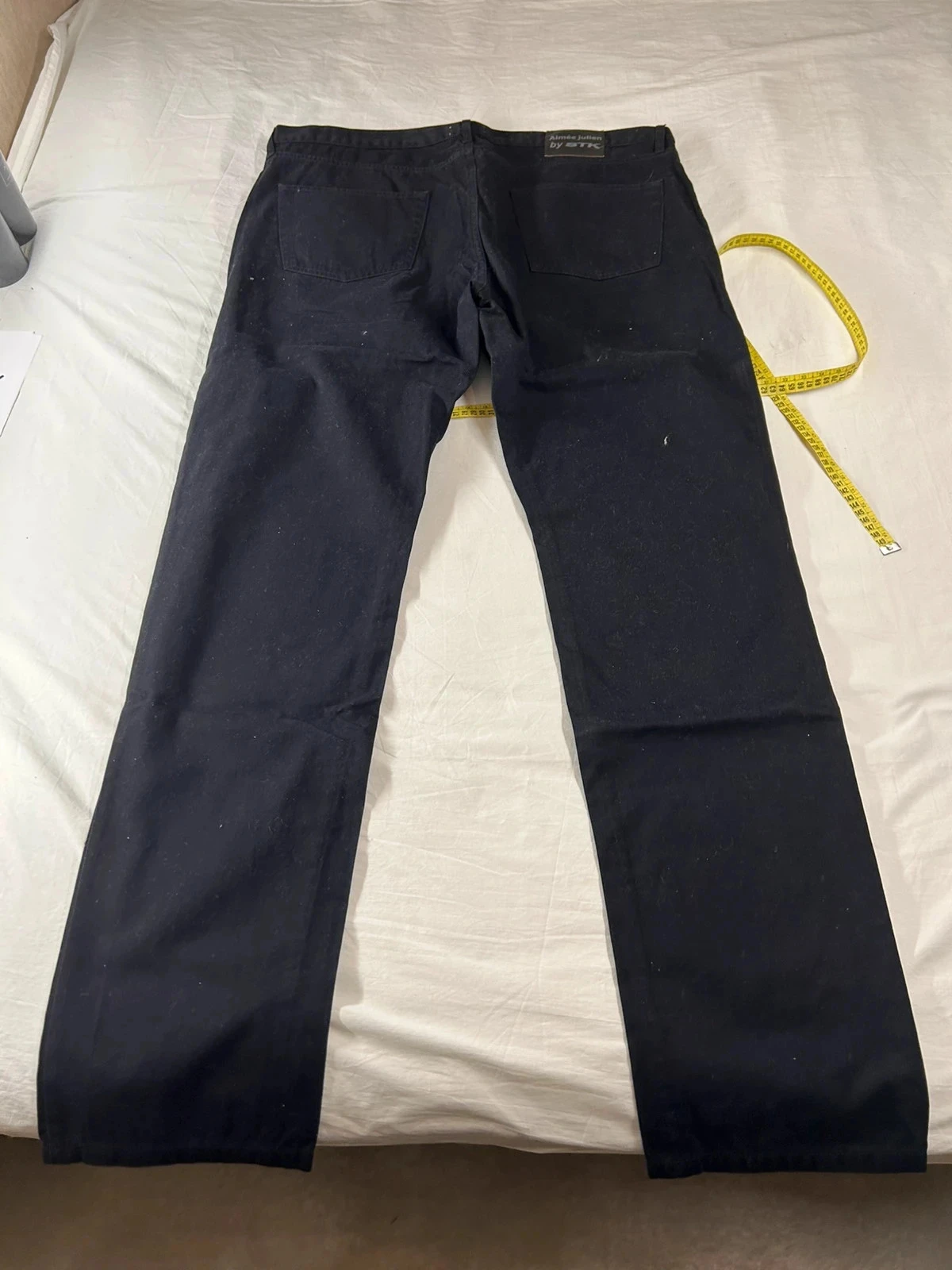 Aimee Julien straight cut black jeans – photo 10